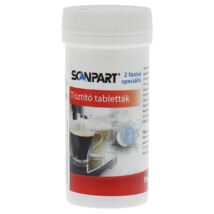 2 fázisú speciális kávéfőző tisztító tabletta 