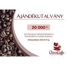 20.000 Ft-os ClaraCaffe ajándékutalvány