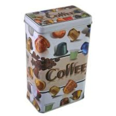 Kávékapszula mintás kávé és kapszulatartó doboz