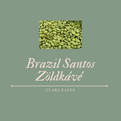 1 kg Brazil Santos szemes  zöldkávé