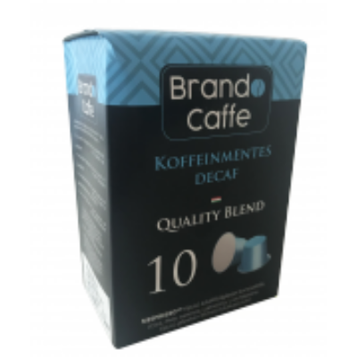10 db koffeinmentes nespresso kávékapszula