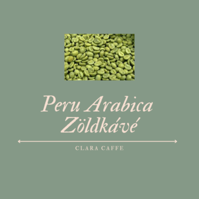 1 kg Peru arabica szemes zöldkávé