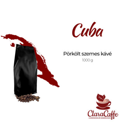 Cuba Caffe- 1 kg prémium arabica szemes kávé