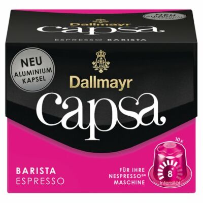 10 db Dallmayr Capsa Espresso Barista Nespresso kapszula