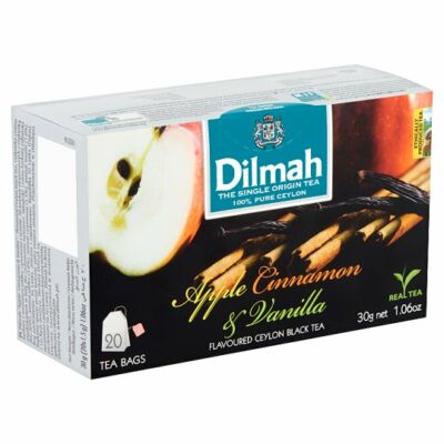 Dilmah- almás, fahéjas, vaníliás fekete tea