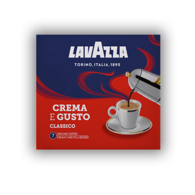 2x250 g Lavazza Crema E Gusto Classico őrölt kávé