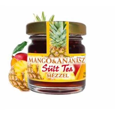 Mangó-ananász sült tea