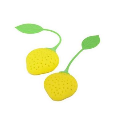 Sárga eper alakú szilikon teatojás