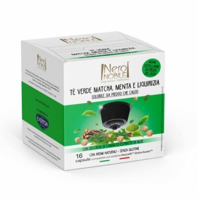 Mentás zöld matcha tea dolce gusto kompatibilis kapszulában